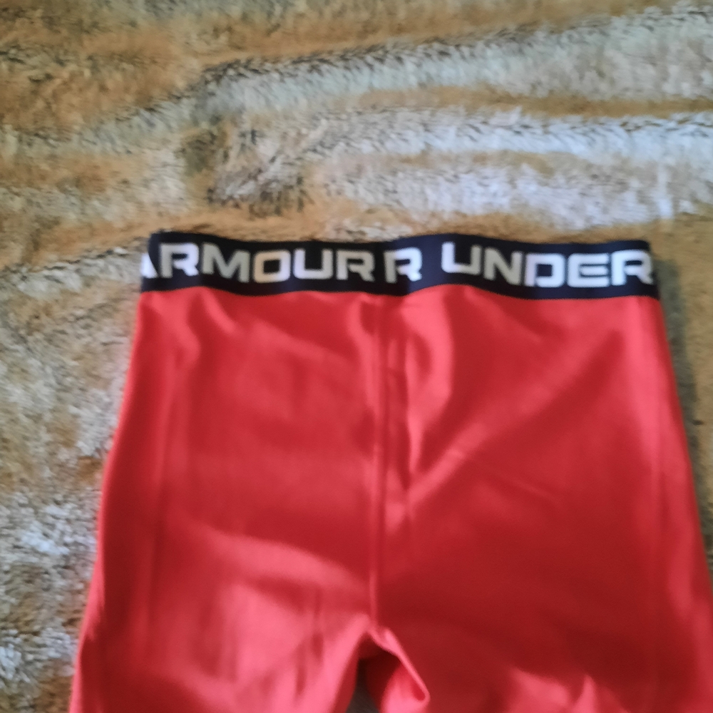 Under Armour Red Performance Shorts - Picture 2 of 4